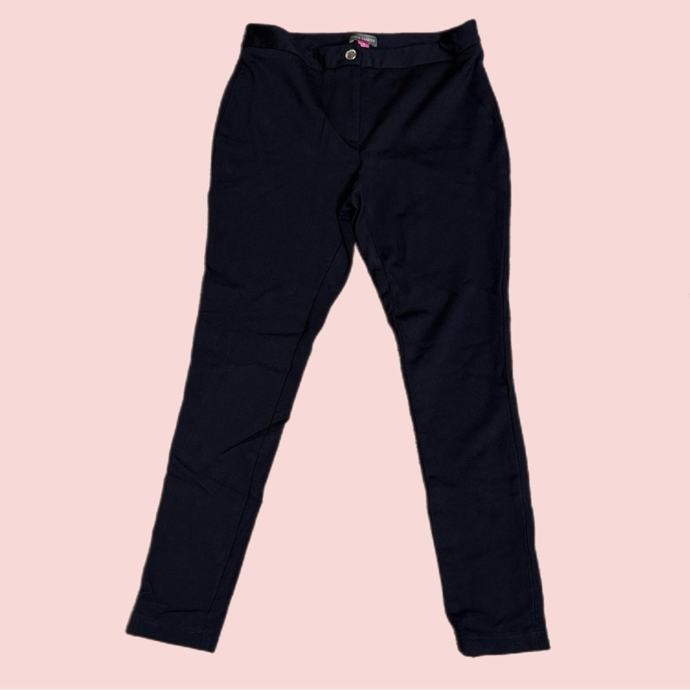 Vince Camuto Women’s Navy Mid-Rise Skinny Pants Sz 6